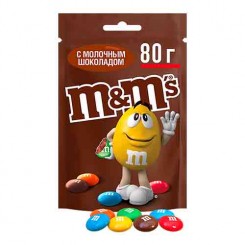 اسمارتیز ام اند ام شکلاتی 80 گرم M&M`s